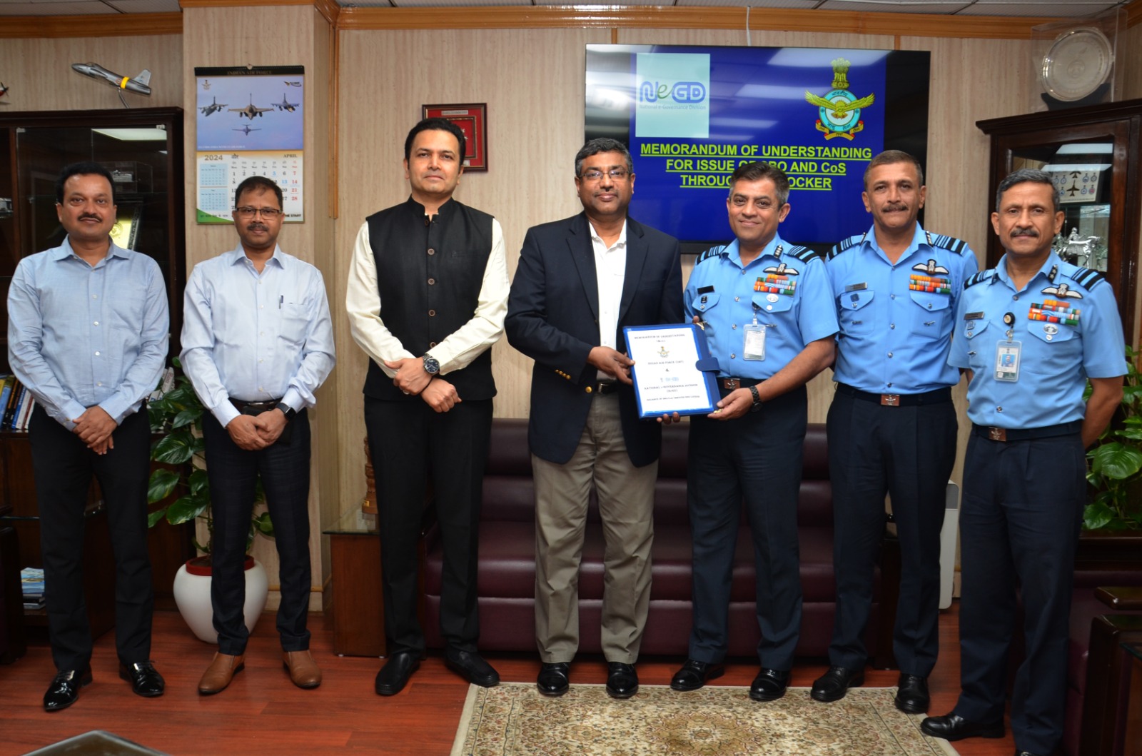 The Indian Air Force embraces digital transformation through the integration of DigiLocker.