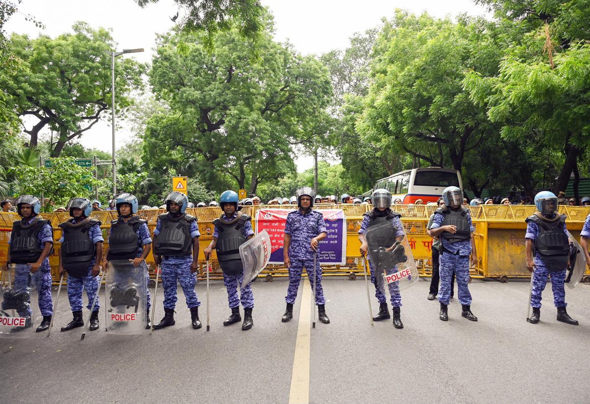 Behind the barricades: The untold story of Indian police during protests