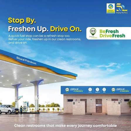 BPCL expands DriveFresh clean washroom initiative to over 8,000 fuel stations