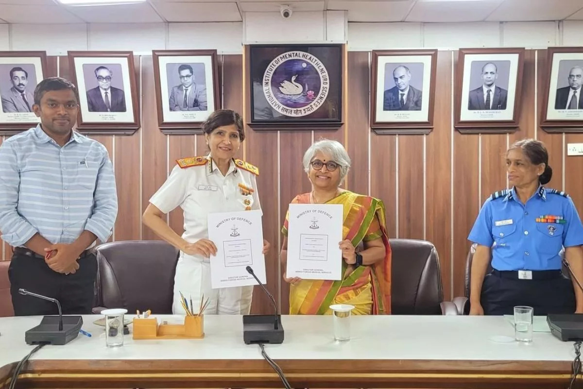 AFMS and NIMHANS sign MoU to strengthen mental health support for armed forces