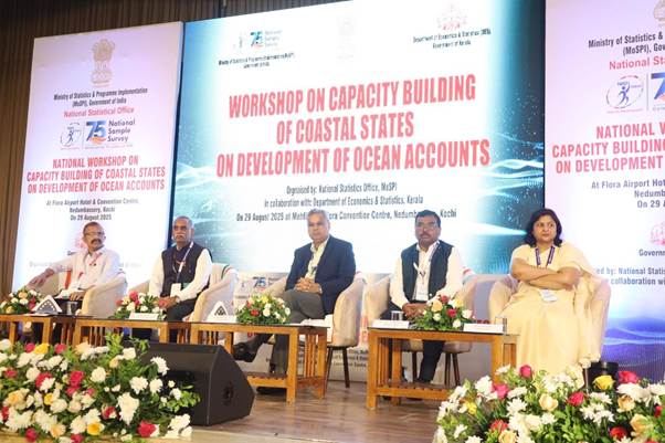 One-Day Workshop on “Capacity Building of Coastal States on Development of Ocean Accounts” held in Kochi
