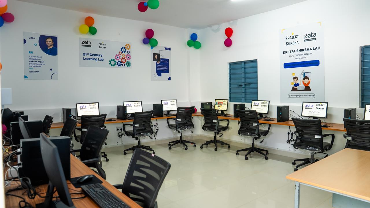 Zeta expands digital learning push with new computer lab at Bengaluru government school