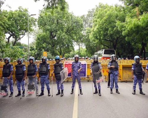 Behind the barricades: The untold story of Indian police during protests