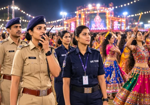 Ahmedabad’s navratri playbook: AI, 4,000 cameras and 14,000 personnel