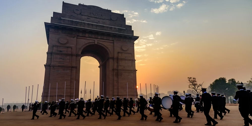 Robust security cover for Republic Day 2025, Indonesian President Prabowo Subianto arrives as chief guest