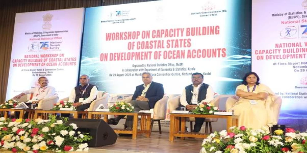 One-Day Workshop on “Capacity Building of Coastal States on Development of Ocean Accounts” held in Kochi