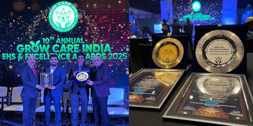 ONGC bags three honours at 15th India Public Sector Enterprises Awards